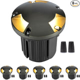 Gardenreet Low Voltage Well Light - Brass All Weather Hardwired Ip65 In-Ground LED Lighting, 12V Directional | Lumora