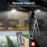 D2D Security Lights Motion Sensor Outdoor LED Flood Lights Remote 45W 5000K