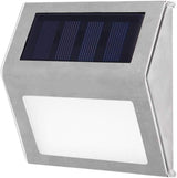 Solar Stair Lights, EpicGadget Waterproof Outdoor LED Step Lighting 3 LED Solar Powered Step Lights Stainless Steel | Lumora
