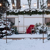 Espird String Light Poles for Outside 4 Pack, 10 Feet Outdoor String Lights Poles for String Lights, Backyard Patio | Lumora