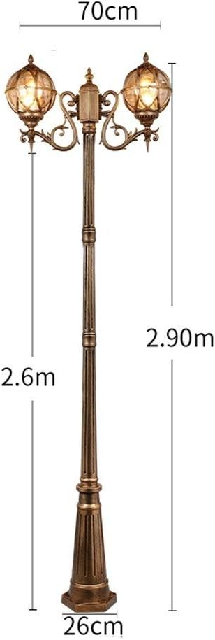 Outdoor Lamp Post Light Lamp Post Lights, Creative 2-Light Outdoor Post Light Traditional Victoria High Landscape | Lumora