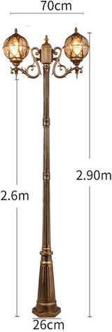 Outdoor Lamp Post Light Lamp Post Lights, Creative 2-Light Outdoor Post Light Traditional Victoria High Landscape | Lumora