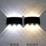 Kawell 6W Waterproof Modern Wall Sconces LED Wall Light Up Down Aluminum Wall Lamp LED Indoor Outdoor for Bathroom | Lumora
