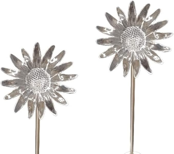 Starry Illuminate 2 PCS Solar Color Changing Style Garden Stake Light Pathway Stake Light (Sun)