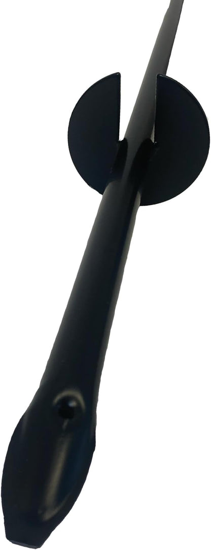 Simple Living Solutions 4-Pack 9' String Light Patio Pole for Outdoor Use, Perfect for Canopy Lighting, Weddings, Engagement Parties, and More!