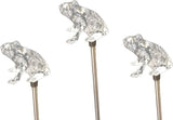 Starry Illuminate 3 PCS Solar Color Changing Style Garden Stake Light Pathway Stake Light (Frog) | Lumora
