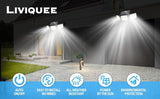 2 Pack 180 LED Solar Flood Light Outdoor,Motion Sensor Outdoor Lights,IP65 Waterproof,3 Adjustable Heads Outdoor | Lumora
