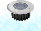 DOITOOL Flat Solar Lights Outdoor Pathway: 4PCS Lights Outdoor Waterproof Solar Ground Lights - Solar Disk Light | Lumora