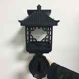 Solar LED Outdoor Wall Lantern Waterproof Matte Black Porch Light Yard Wall Sconce for Garden Garage Doorway | Lumora