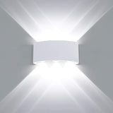 Kawell 6W Waterproof Modern Wall Sconces LED Wall Light Up Down Aluminum Wall Lamp LED Indoor Outdoor for Bathroom | Lumora