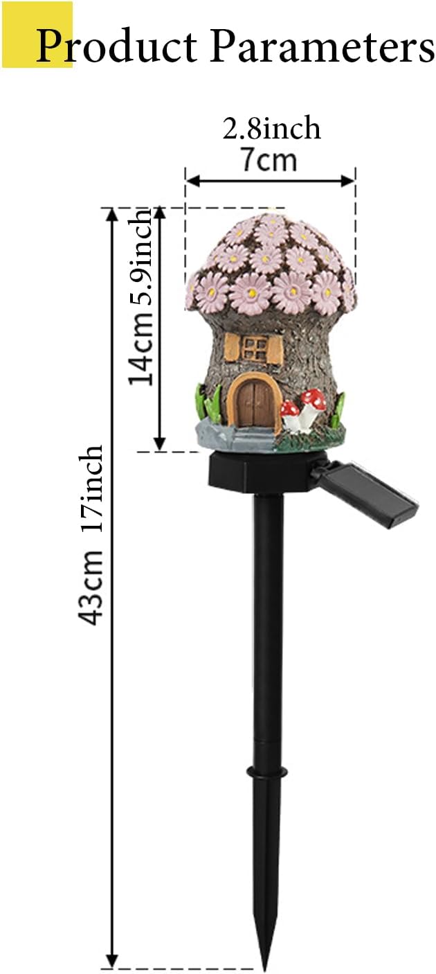 Solar Pathway Lights Outdoor, Waterproof Christmas Solar Lights for Yard, Garden, Patio, Pathway Decor, Warm LED Solar Powered Path Light for Landscape Lighting, Energy Saving Holiday Decoration, Pink