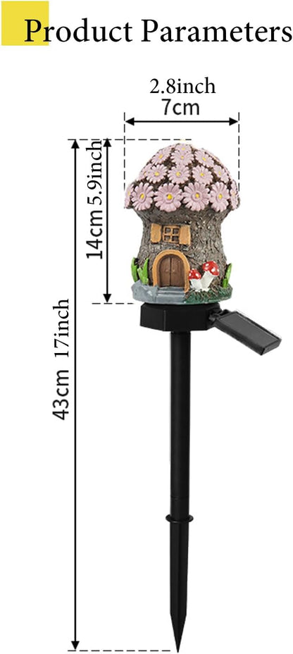 Solar Pathway Lights Outdoor, Waterproof Christmas Solar Lights for Yard, Garden, Patio, Pathway Decor, Warm LED Solar Powered Path Light for Landscape Lighting, Energy Saving Holiday Decoration, Pink