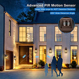 VIANIS Outdoor Motion Sensor Lights for House Oil-Rubbed Bronze, Aluminum