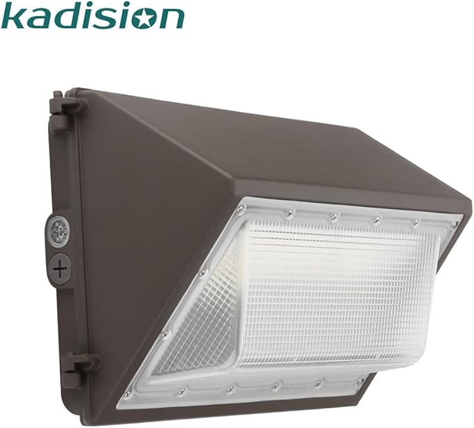 kadision 100W LED Wall Pack with Dusk to Dawn Photocell, 13000lm (350W MH Equiv.) 5000K 100-277V, Commercial Grade Waterproof Outdoor Wall Pack LED Lighting, ETL Listed