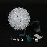 Novelty Lights 6in 50 Light Starlight Sphere, Clear, Ornament Ball Light, 5ft - Outdoor Security Flood Light | Lumora