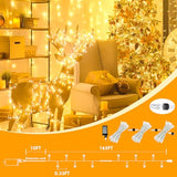 KAQ 500LED 180Ft String Lights, Christmas Lights Indoor Outdoor