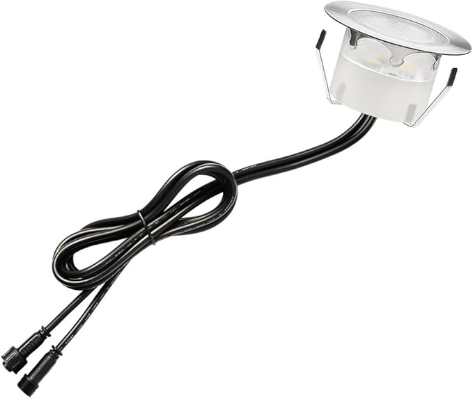 1 Pack Low Voltage LED Deck Lighting Kit Stainless Steel 0.2W~0.5W Waterproof Outdoor Yard Garden Decoration Lamps | Lumora