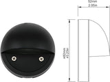 Lumina Lighting® 2W Landscape Deck Lights (2 Pack) | Low Voltage Landscape Deck Lights Waterproof - Outdoor Patio | Lumora