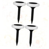ARTIBETTER 4Pcs RGB Colorful Solar Ground Plug Lights Outdoor Solar Pathway Lamps for Garden Lawn Driveway Easy | Lumora