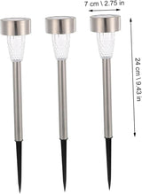 12pcs Outdoor Solar Lights for Solar Pathway Lights Low Voltage Landscape Stake Garden for Decor | Lumora