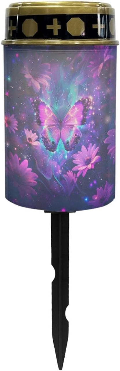 Generic Butterfly Solar Light Outdoor Solar Garden Light Solar Light Landscape Path Light Halloween Decor Solar Powered Landscape Light for Your Garden, Landscape, Yard Garden Decor