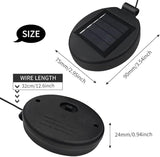 Solar Lantern Light Replacement Top for Flower Light ,LED Solar Panel Lantern Lid Replacement Part for Outdoor | Lumora