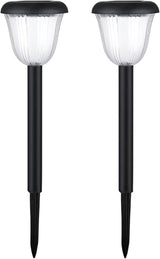 Solar Pathway Lights Outdoor, Solar Lights Waterproof, Taller Pathway Light with Larger Panel, Auto On/Off Up to 10 | Lumora