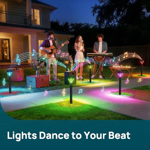 Linkind Smart Low-Voltage Path Lights SP6LV, 510LM Outdoor Pathway Lights