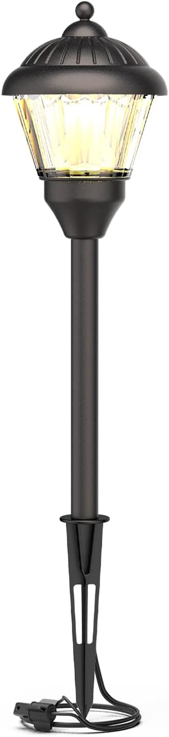 GOODSMANN Pathway Light 1.5W LED Outdoor Low Voltage Landscape Lighting 100 Lumen Hardwired Path Lights 3000K Warm | Lumora