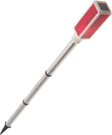 Solar Driveway Marker Lights (Red LED) - 30" Metal Solar Road Stakes for Snow, Path, Garden Edge - Waterproof Night | Lumora