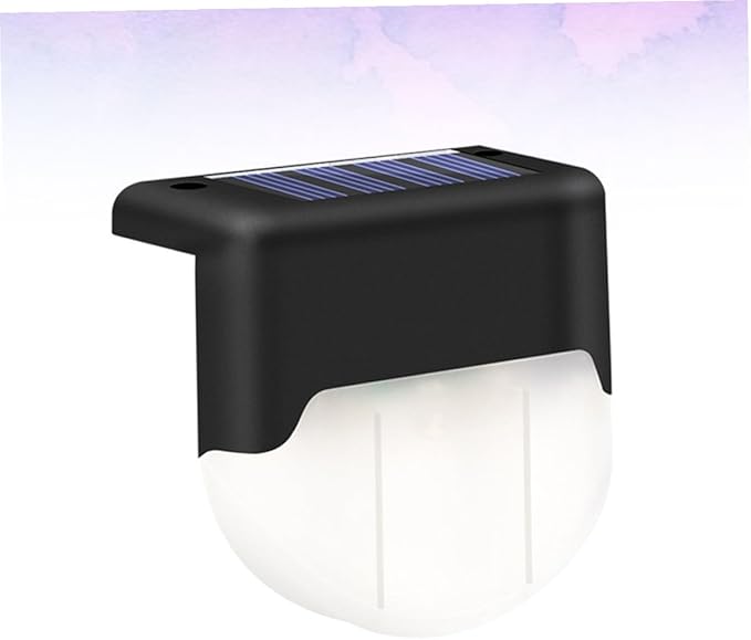 Solar Stair Lamp Outdoor Solar LED Fence Light Warm Lighting for Deck Garden Patio Handrail Easy Installation | Lumora