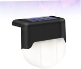 Solar Stair Lamp Outdoor Solar LED Fence Light Warm Lighting for Deck Garden Patio Handrail Easy Installation | Lumora