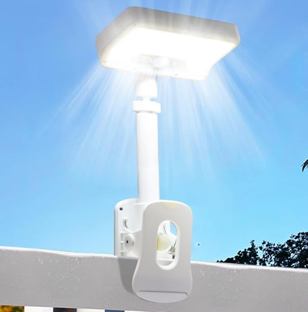 Clip On Solar Lights Outdoor, Motion Sensor Outdoor Lights, 92 LEDs 600LM Solar Fence Lights Outdoor | Lumora