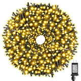Chuya Christmas Tree Lights Outdoor Indoor String Lights,800LED 262FT
