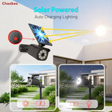 Solar Motion Lights Outdoor, Solar Power Security Lights, 2000LM