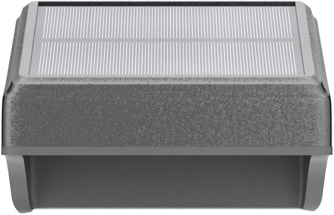 Bridika Solar Fence Lights, Outdoor Waterproof Warm White & Color Glowt, LED, for Backyard, Patio, Deck Railing | Lumora