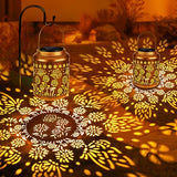 Brizled Butterfly Solar Lantern Lights 2 Pack, Warm White Christmas/Birthday Gift for Women Mom Grandma, Waterproof Hanging Solar Butterfly Lights, LED Lanterns for Garden Patio Path Tabletop Decor