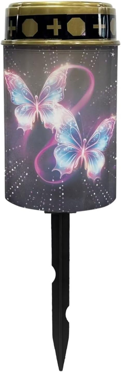 Butterfly Cemetery Solar Light Waterproof Solar Garden Light Book Light Decorative Solar Ligths Outdoor for Yard Path Walkway