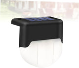 Veemoon Solar Powered Outdoor Stair Light Warm LED Fence Lamp for Handrail with Easy Installation Weather Resistant | Lumora
