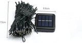 HOMSFOU Solar Led String Lights Beads for Garden Outdoor Wedding Party Patio Deck Christmas Decor | Lumora