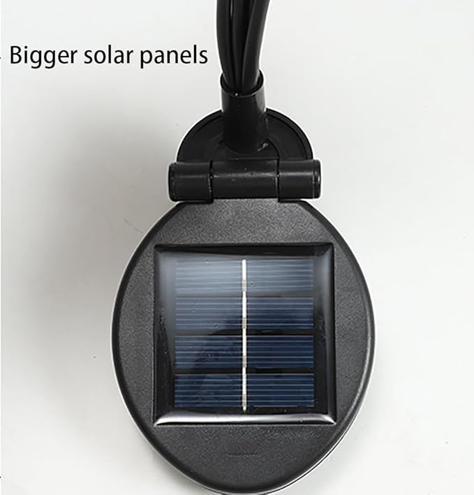 Solar Garden Lights Outdoor Waterproof，2 Pcs Solar Fireworks Garden Lights，8 Lighting Modes, and This is an Outdoor Decorative Ambient Light with 60 LEDs.