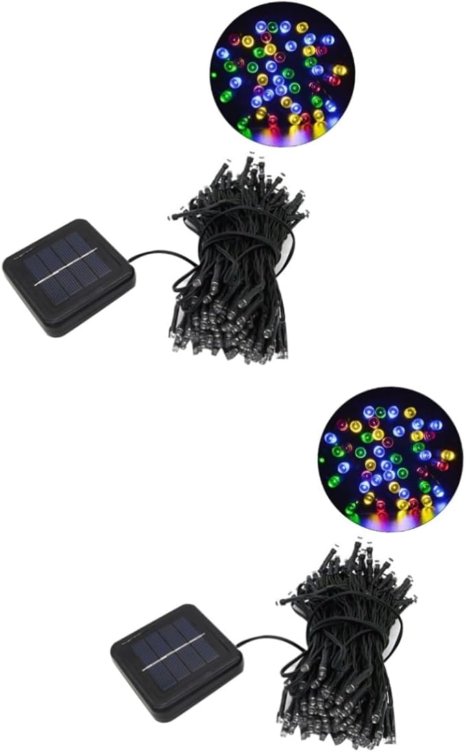 DOITOOL 2pcs 50 String Light House Decorations for Home Wedding Décor Flan Mold with Lid Home+Decor Lawn Led