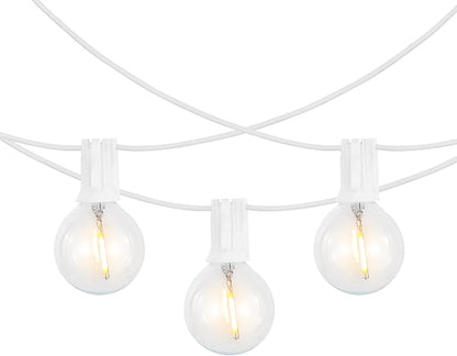 SAFAVIEH Lighting Collection Chiera White 10-Foot LED Outdoor String Lights