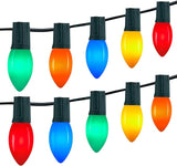 Vintage C9 LED Christmas Lights Outdoor, 150 Feet C9 String Lights with 75 Shatterproof C9 Bulbs, Waterproof | Lumora