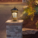 Outdoor Lamp Post Light Post Lights Outdoor,IP55 Retro Solar Outdoor Waterproof Garden Lighting Aluminum Metal | Lumora