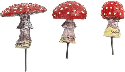 Mushroom Lights Solar Garden Decor, Solar Powered Lasting Mushrooms Stake Lightings for Garden Pathway Landscape Yard Decorations Outdoor