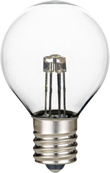 Novelty Lights 25 Pack G30 Glass LED Globe Bulbs, String Light Replacement Bulbs, E12 Candelabra Base, Energy | Lumora