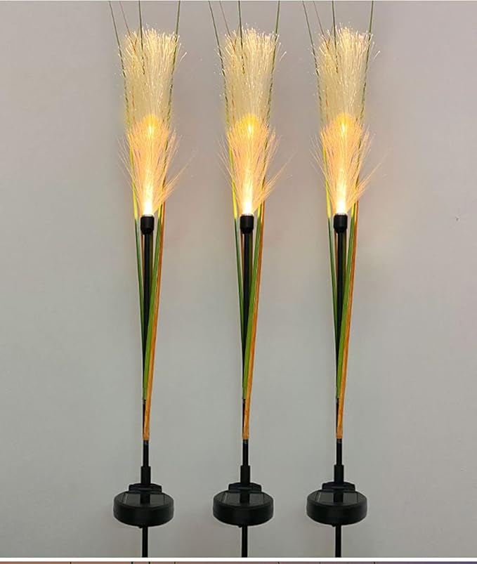 Ulalaza 2PCS Garden Solar Lights Multi-Color Changing LED Flower Stake Light Decorative Landscape Lawn Yard Outdoor Lights Length 430 * 730mm/17 * 29inch