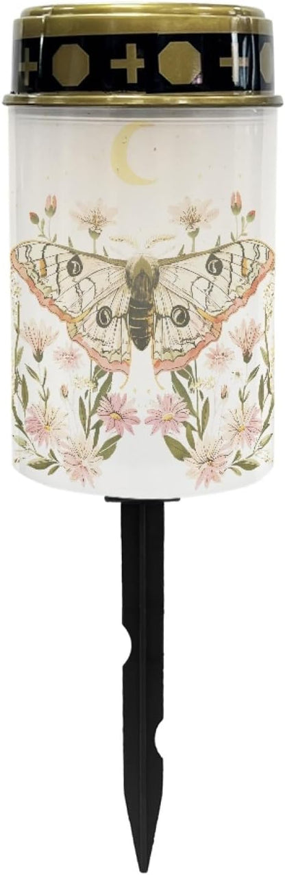 Butterfly Solar Garden Lights Outdoor Solar Lights Landscape Solar Lantern Outdoor Waterproof Solar Pathway Lights Solar Walkway Lights Outdoor Table Lamp