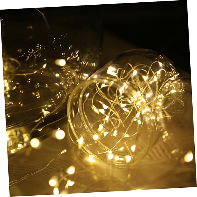 PRETYZOOM Waterproof Remote Control Star String Lights 8-Function LED Copper Wire Decorative Lights for Outdoor | Lumora